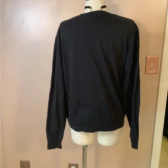 Ramones Punk Rock Band Sweatshirt Animal Print Graphic Pullover Bravado Size SM - Picture 4 of 13